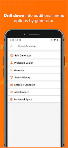 Mobile Link for Generators screenshot