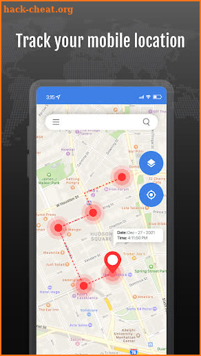 Mobile Location Tracker screenshot