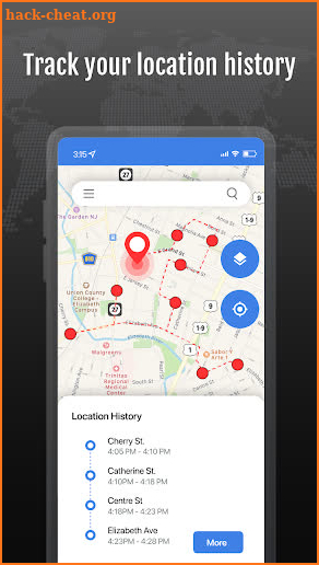 Mobile Location Tracker screenshot