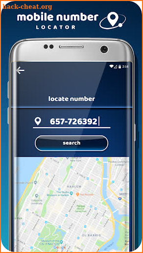 Mobile Locator Number screenshot