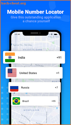 Mobile Number Location Finder screenshot