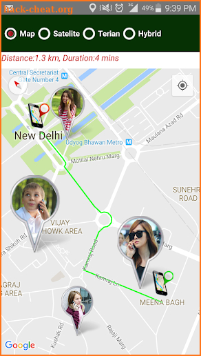 Mobile Number Location GPS screenshot