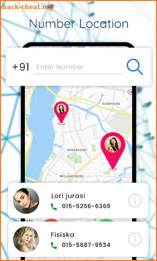 Mobile Number Location Tracker screenshot