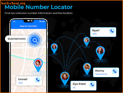 Mobile Number Tracker screenshot