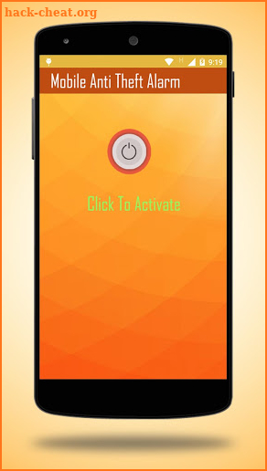 Mobile Phone Anti Theft Alarm screenshot