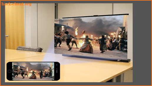 Mobile Projector Big Screen Photo Maker screenshot