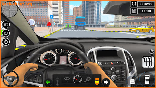 Mobile Taxi Driving Taxi Game screenshot