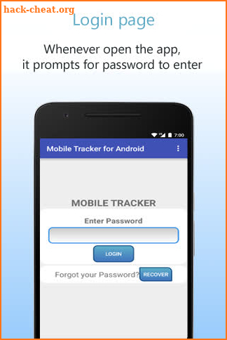 Mobile Tracker for Android screenshot