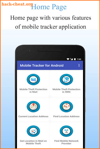 Mobile Tracker for Android screenshot