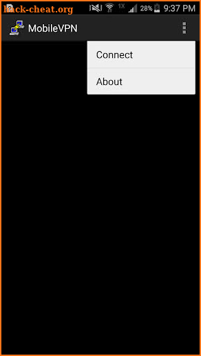 Mobile VPN screenshot