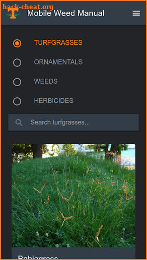 Mobile Weed Manual screenshot