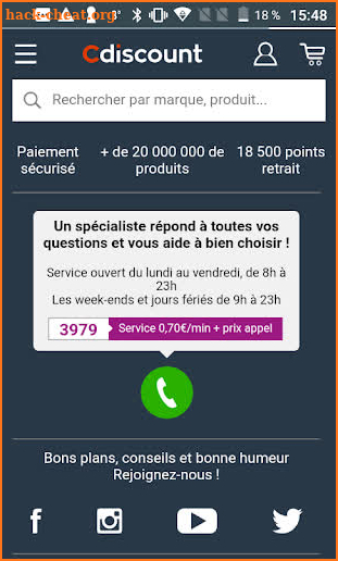 MOBILES ET SMARTPHONES screenshot