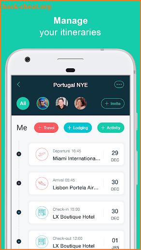 Mobili: Group Travel Planner & Itinerary Organizer screenshot