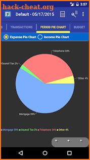 MoBill Budget and Reminder screenshot