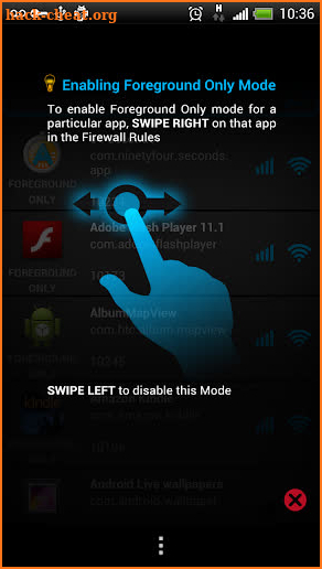 Mobiwol: NoRoot Firewall screenshot