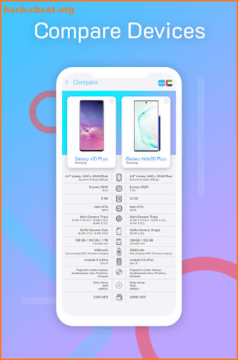 Mobolist: Mobile Specs, Prices screenshot