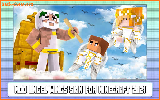 Mod Angel Wings Skin for Minecraft 2022 screenshot