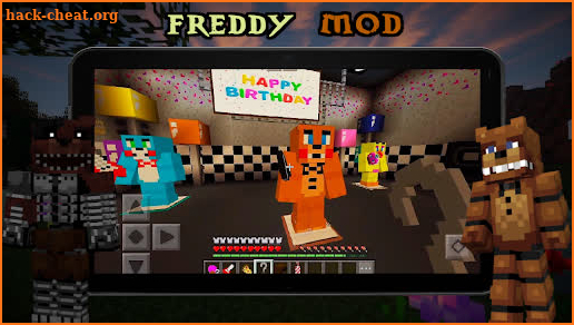 Mod Animatronic Freddy for Minecraft Addon screenshot