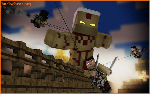 Mod Attack of titans for MCPE 2021 screenshot