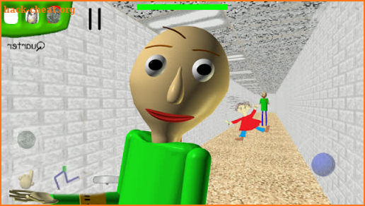 Mod Baldi's Basics Roblox's game screenshot