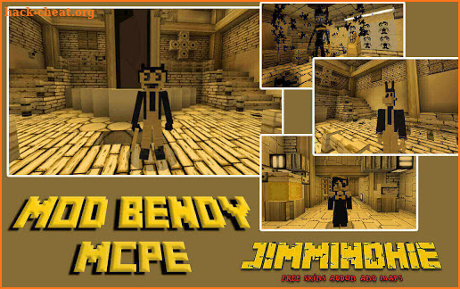 Mod Bendy Ink machine for Minecraft 2021 screenshot