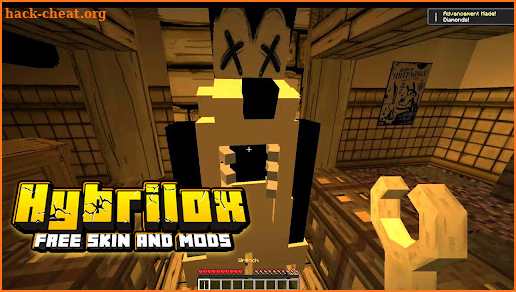 Mod Bendy Ink Machine Skin for Minecraft PE screenshot