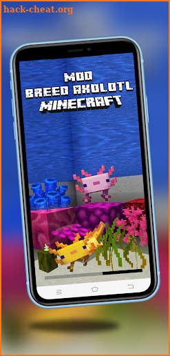 Mod Breed Axolotl for MCPE screenshot