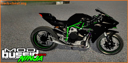 Mod Bussid Motor Ninja H2R screenshot