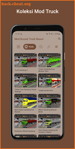 MOD Bussid Truck Basuri screenshot