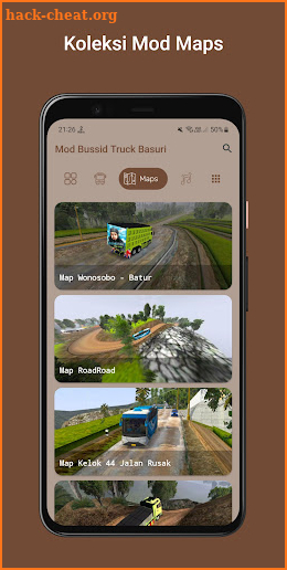 MOD Bussid Truck Basuri screenshot