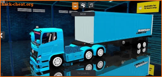 Mod Bussid Truck Hino Trailer screenshot