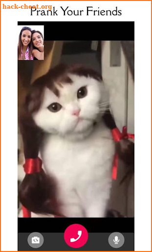 Mod Cartoon Cat - Fake Video Call screenshot