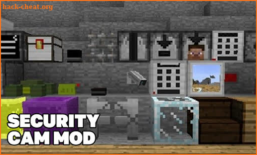 Mod CCTV Security Camera Mcpe screenshot