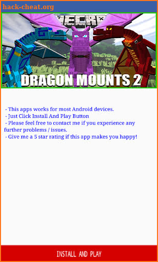 Mod Dragon Mount 2 for Minecraft PE screenshot