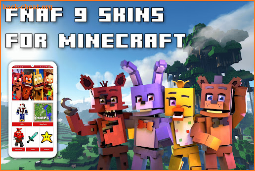 MOD FNAF Animatronic Skin MCPE screenshot