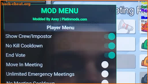 Mod for among us Skin memu screenshot