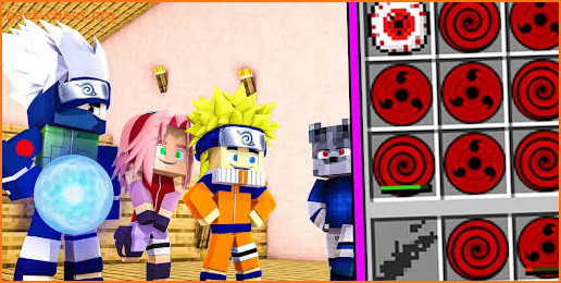 Mod for Minecraft Kakashi screenshot