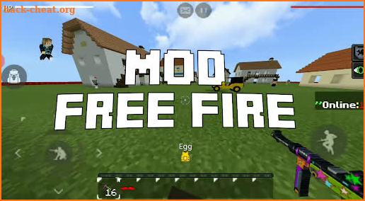 Mod Free Fire For Minecraft screenshot