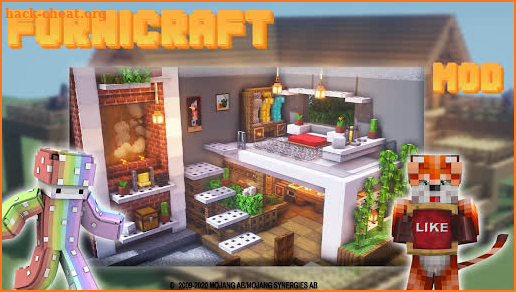 Mod Furnicraft + Kitchen Addon screenshot