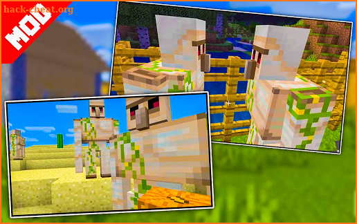 Mod Golem Skins MCPE 2021 screenshot