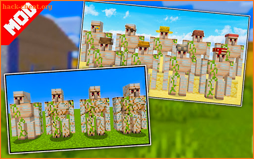 Mod Golem Skins MCPE 2021 screenshot