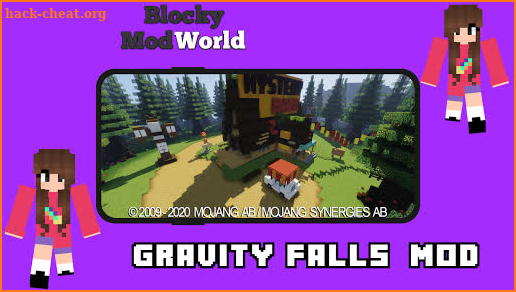 Mod Gravity Falls [For MCPE] screenshot