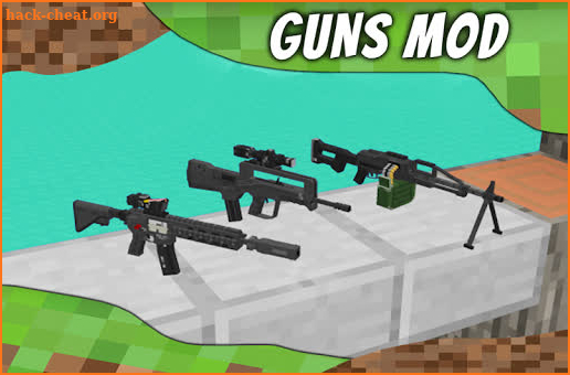 Mod Guns for MCPE. Weapons mods and addons. screenshot