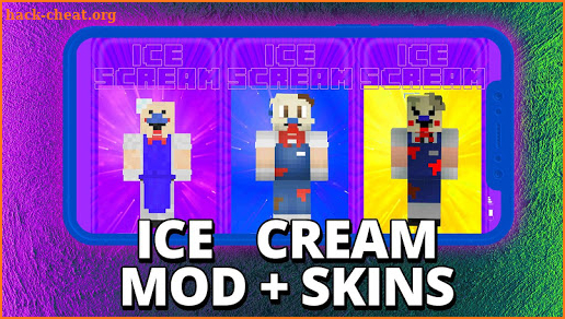 Mod Hello Ice Scream Neighbor For Minecraft PE screenshot