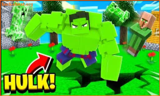 Mod Hulk Addon for MCPE screenshot