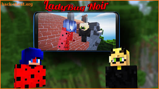 Mod Noir LadyBug for Minecraft screenshot