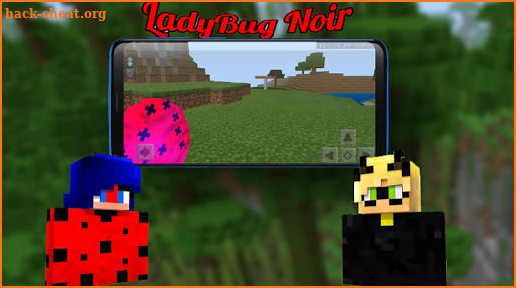 Mod Noir LadyBug for Minecraft screenshot