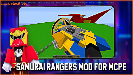 Mod Power Rangers For MCPE screenshot