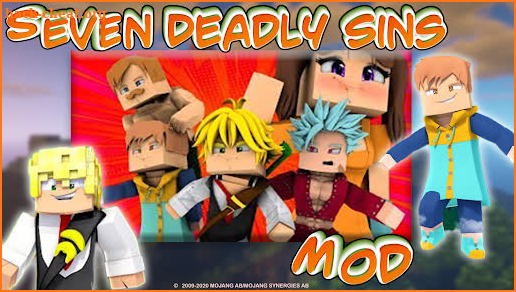 Mod Seven Deadly Sins - Anime Skins screenshot