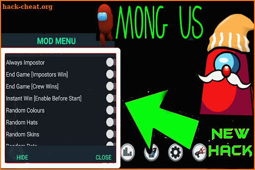 Mod Skin Menu For Among Us screenshot